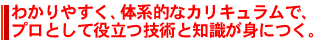 �킩��₷���A�̌n�I�ȃJ���L�������ŁA�v���Ƃ��Ė𗧂Z�p�ƒm�����g�ɂ��B